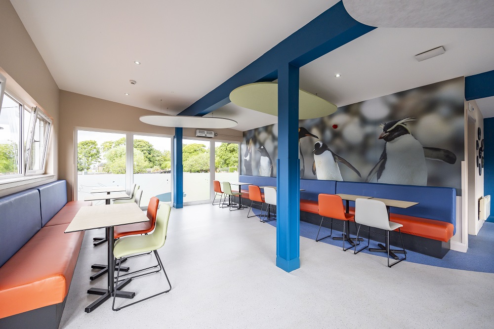 Edinburgh Zoo upgrades visitor experience at Penguins Café Scottish